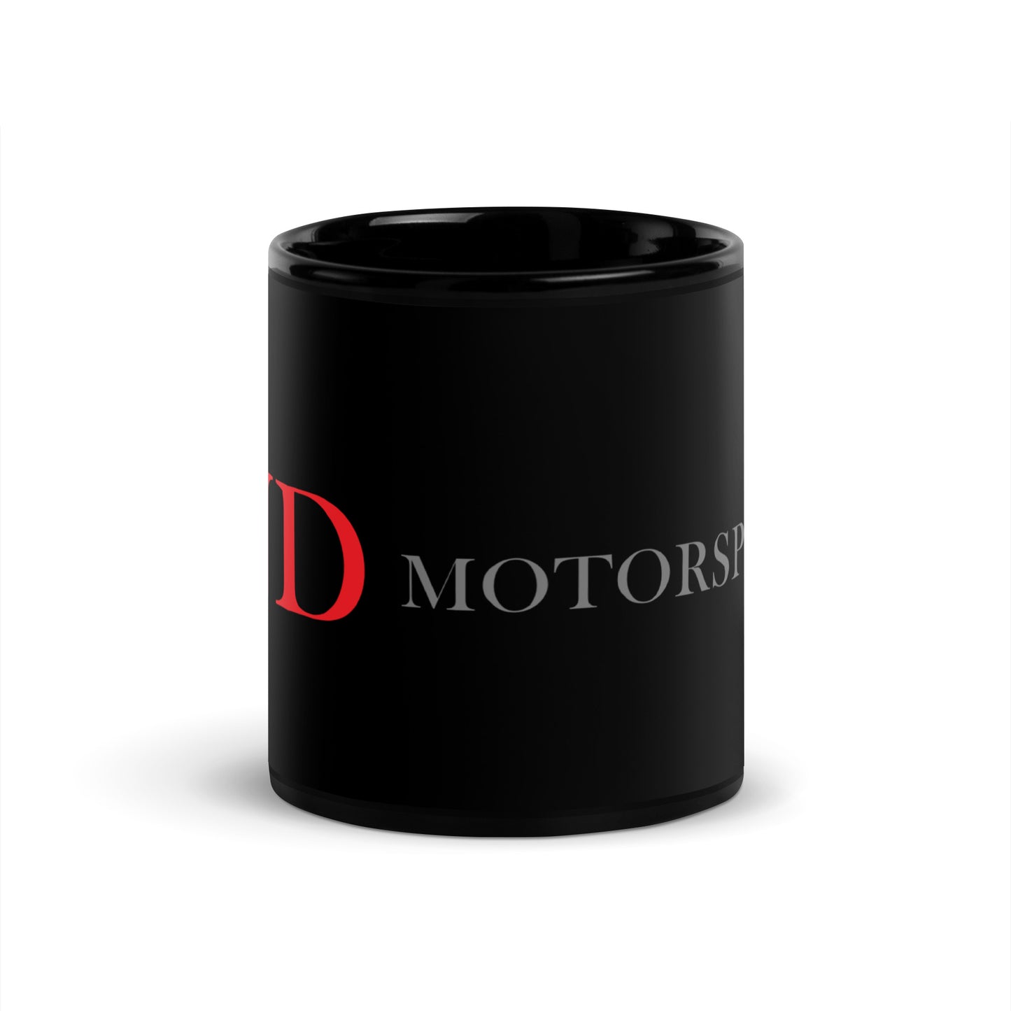 Black Glossy Mug with IND tag