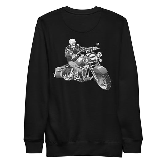 Unisex Premium Sweatshirt w/IND on front and logo symbol on back