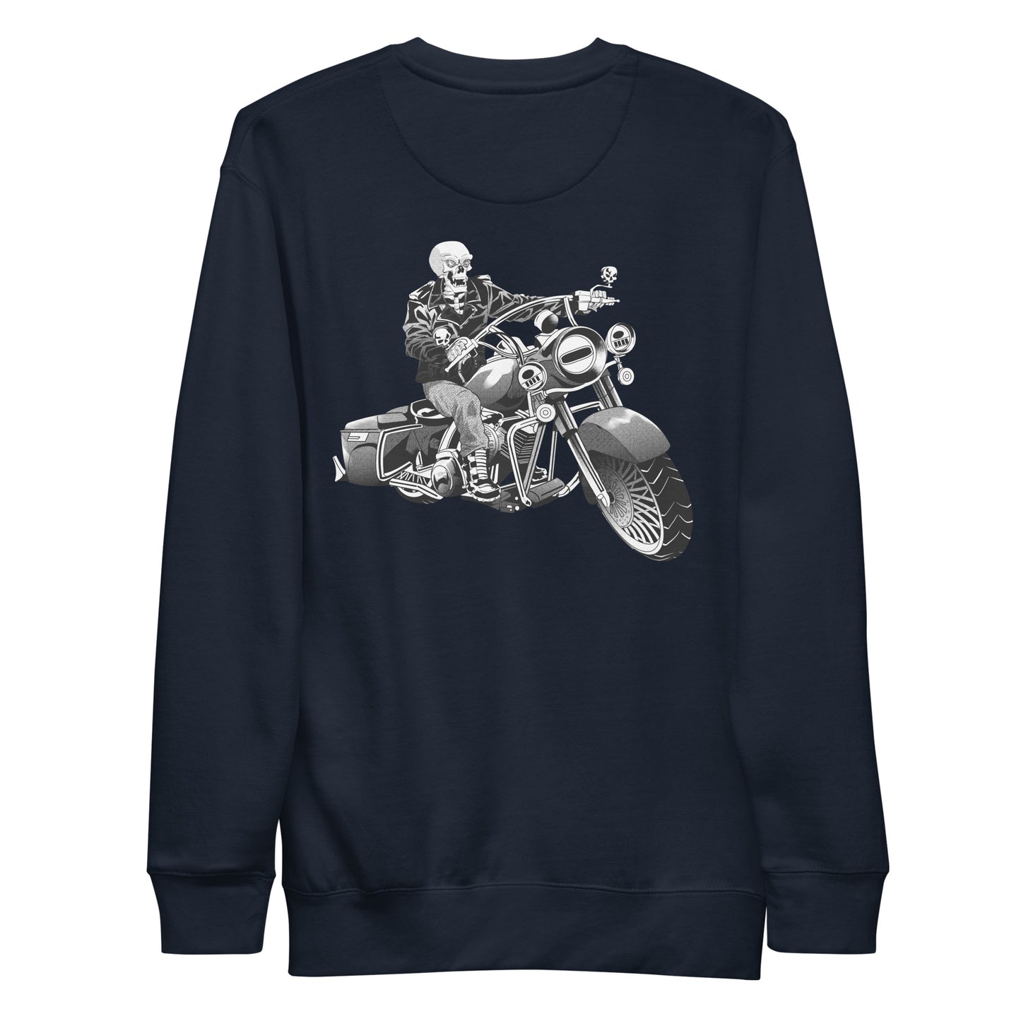 Unisex Premium Sweatshirt w/IND on front and logo symbol on back